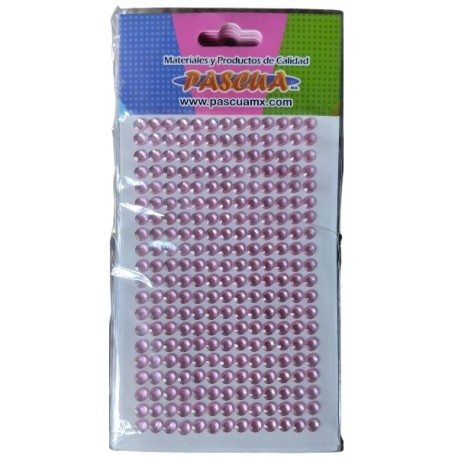 PIEDRAS PASCUA REDONDAS COL ROSA PIED-REDO06HD / 12