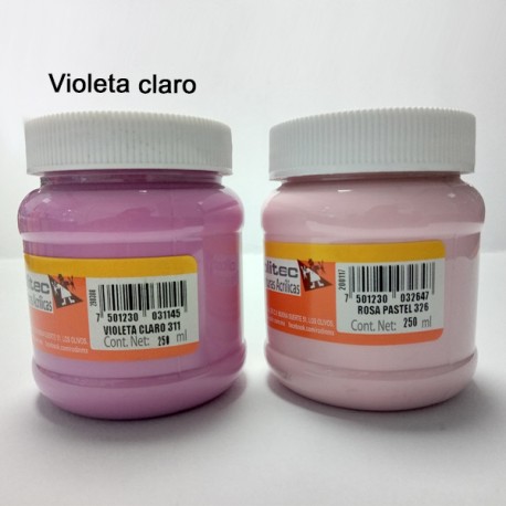 PINTURA ACRIL POLITEC ESC 20 ML VIOLETA CLARO RODIN 311 /12