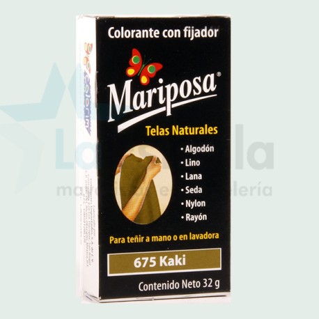 COLORANTE MARIPOSA EN PASTILLA KAKI 675 / 100