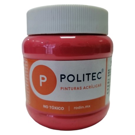 PINTURA ACRIL POLITEC ESC 250 ML CORAL 344   /12