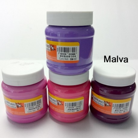 PINTURA ACRIL POLITEC ESC 250 ML MALVA 335 /12