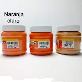 PINTURA ACRIL POLITEC ESC 250 ML NARANJA CLARO RODIN 332 /12