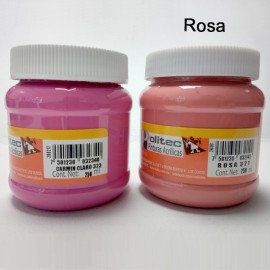 PINTURA ACRIL POLITEC ESC 250 ML ROSA RODIN 321 /12