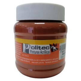 PINTURA ACRIL POLITEC ESC 250 ML TERRACOTA RODIN 340