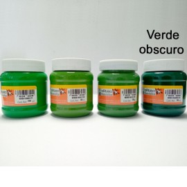 PINTURA ACRIL POLITEC ESC 250 ML VERDE OBSCURO RODIN 306 /12