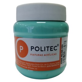 PINTURA ACRIL POLITEC ESC 250 ML VERDE PALIDO RODIN 333 /12